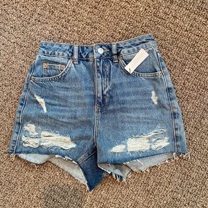 topshop high waisted shorts